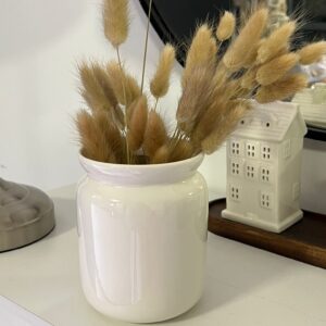 فازا سيراميك حجم وسط لون ابيض