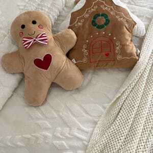 دمية على شكل بيت ورجل زنجبيل