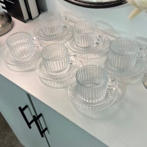 طقم شاي فاخر ثقيل