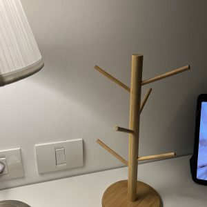 ستاند أكواب خشب بامبو